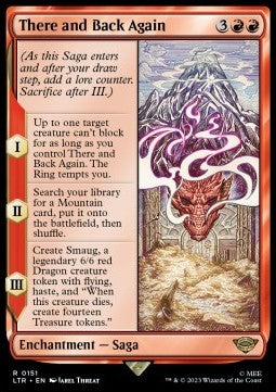 There and Back Again - The Lord of the Rings: Tales of Middle-earth (Rare) [LTR-151] - JotaCards - Tu Tienda de TCG