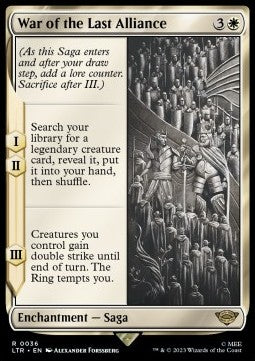 War of the Last Alliance - The Lord of the Rings: Tales of Middle-earth (Rare) [LTR-36] - JotaCards - Tu Tienda de TCG