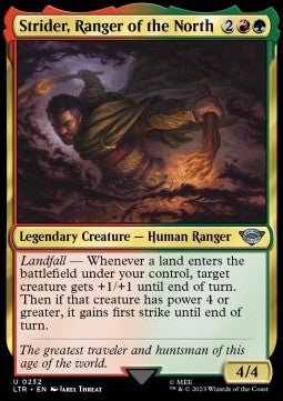 Strider, Ranger of the North - The Lord of the Rings: Tales of Middle-earth (Uncommon) [LTR-232] - JotaCards - Tu Tienda de TCG