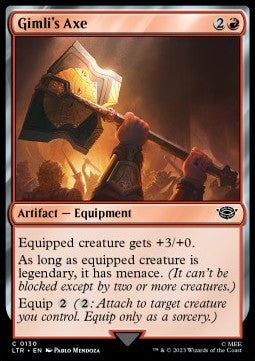 Gimli's Axe - The Lord of the Rings: Tales of Middle-earth (Common) [LTR-130] - JotaCards - Tu Tienda de TCG