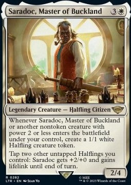 Saradoc, Master of Buckland (V.1) - The Lord of the Rings: Tales of Middle-earth: Extras (Rare) [XLTR-282] - JotaCards - Tu Tienda de TCG