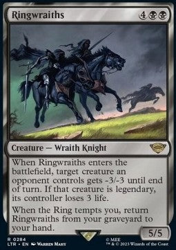 Ringwraiths (V.1) - The Lord of the Rings: Tales of Middle-earth: Extras (Rare) [XLTR-284] - JotaCards - Tu Tienda de TCG