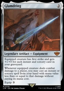 Glamdring - The Lord of the Rings: Tales of Middle-earth (Mythic) [LTR-239] - JotaCards - Tu Tienda de TCG