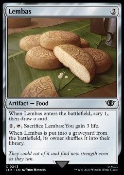 Lembas - The Lord of the Rings: Tales of Middle-earth (Common) [LTR-243] - JotaCards - Tu Tienda de TCG