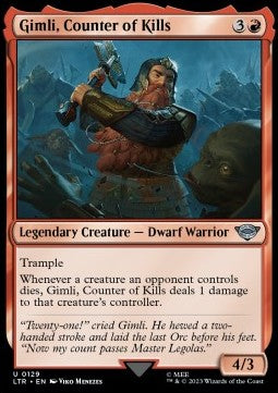 Gimli, Counter of Kills - The Lord of the Rings: Tales of Middle-earth (Uncommon) [LTR-129] - JotaCards - Tu Tienda de TCG