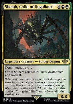 Shelob, Child of Ungoliant - The Lord of the Rings: Tales of Middle-earth (Rare) [LTR-230] - JotaCards - Tu Tienda de TCG