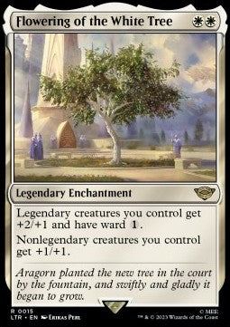Flowering of the White Tree - The Lord of the Rings: Tales of Middle-earth (Rare) [LTR-15] - JotaCards - Tu Tienda de TCG