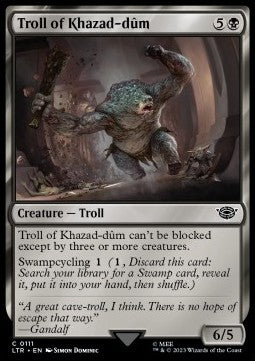 Troll of Khazad-dûm - The Lord of the Rings: Tales of Middle-earth (Common) [LTR-111] - JotaCards - Tu Tienda de TCG