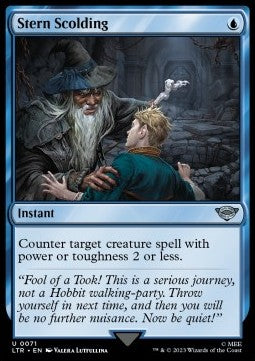 Stern Scolding - The Lord of the Rings: Tales of Middle-earth (Uncommon) [LTR-71] - JotaCards - Tu Tienda de TCG