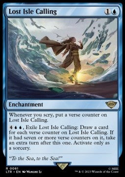 Lost Isle Calling - The Lord of the Rings: Tales of Middle-earth (Rare) [LTR-61] - JotaCards - Tu Tienda de TCG