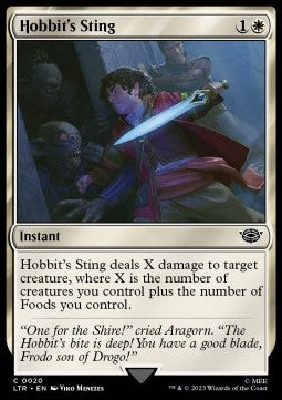 Hobbit's Sting - The Lord of the Rings: Tales of Middle-earth (Common) [LTR-20] - JotaCards - Tu Tienda de TCG