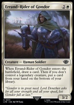 Errand-Rider of Gondor - The Lord of the Rings: Tales of Middle-earth (Common) [LTR-11] - JotaCards - Tu Tienda de TCG