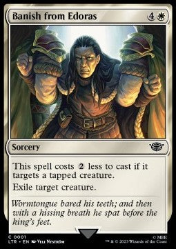 Banish from Edoras - The Lord of the Rings: Tales of Middle-earth (Common) [LTR-1] - JotaCards - Tu Tienda de TCG