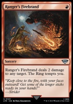Ranger's Firebrand - The Lord of the Rings: Tales of Middle-earth (Uncommon) [LTR-143] - JotaCards - Tu Tienda de TCG