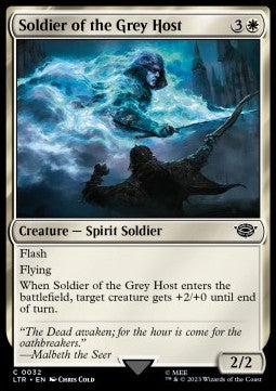 Soldier of the Grey Host - The Lord of the Rings: Tales of Middle-earth (Common) [LTR-32] - JotaCards - Tu Tienda de TCG