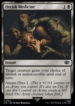 Orcish Medicine - The Lord of the Rings: Tales of Middle-earth (Common) [LTR-104] - JotaCards - Tu Tienda de TCG