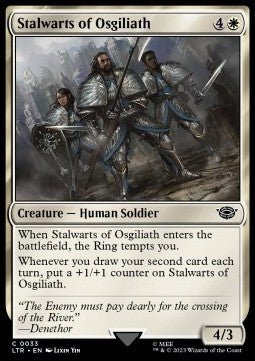 Stalwarts of Osgiliath - The Lord of the Rings: Tales of Middle-earth (Common) [LTR-33] - JotaCards - Tu Tienda de TCG