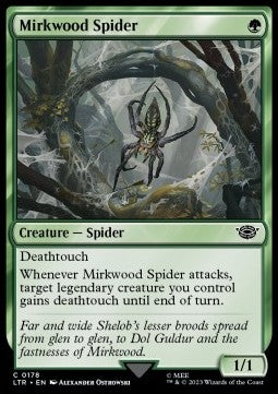 Mirkwood Spider - The Lord of the Rings: Tales of Middle-earth (Common) [LTR-178] - JotaCards - Tu Tienda de TCG
