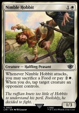 Nimble Hobbit - The Lord of the Rings: Tales of Middle-earth (Common) [LTR-23] - JotaCards - Tu Tienda de TCG