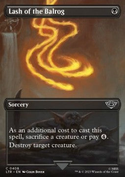 Lash of the Balrog - The Lord of the Rings: Tales of Middle-earth: Extras (Common) [XLTR-408] - JotaCards - Tu Tienda de TCG
