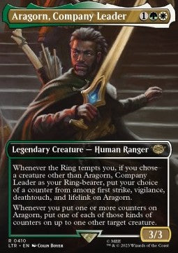 Aragorn, Company Leader (V.2) - The Lord of the Rings: Tales of Middle-earth: Extras (Rare) [XLTR-410] - JotaCards - Tu Tienda de TCG