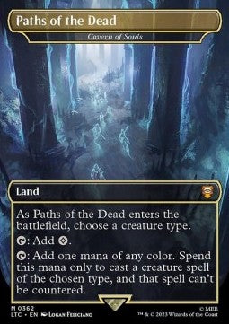 Cavern of Souls (V.1) - Commander: The Lord of the Rings: Tales of Middle-earth: Extras (Mythic) [XLTC-362]