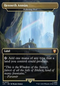 Reflecting Pool (V.1) - Commander: The Lord of the Rings: Tales of Middle-earth: Extras (Mythic) [XLTC-373] - JotaCards - Tu Tienda de TCG