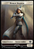 Human Soldier Token (White 1/1) (V.1) - The Lord of the Rings: Tales of Middle-earth: Extras (Token) [XLTR-T01] - JotaCards - Tu Tienda de TCG