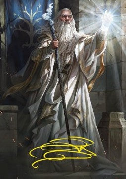 Art Series: Gandalf the White (V.2) - The Lord of the Rings: Tales of Middle-earth: Extras (Tip Card) [XLTR-A03] - JotaCards - Tu Tienda de TCG