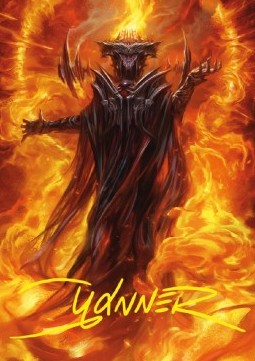 Art Series: Sauron, the Dark Lord (V.2) - The Lord of the Rings: Tales of Middle-earth: Extras (Tip Card) [XLTR-A21] - JotaCards - Tu Tienda de TCG