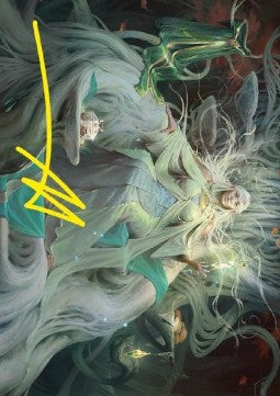 Art Series: Galadriel, Gift-Giver (V.2) - The Lord of the Rings: Tales of Middle-earth: Extras (Tip Card) [XLTR-A35] - JotaCards - Tu Tienda de TCG