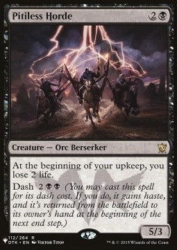 Pitiless Horde - The List (Rare) [ZNL-112] - JotaCards - Tu Tienda de TCG