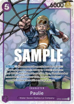 Paulie (OP03-066) (V.1) - Pillars of Strength (Super Rare) [OP03-066] - JotaCards - Tu Tienda de TCG