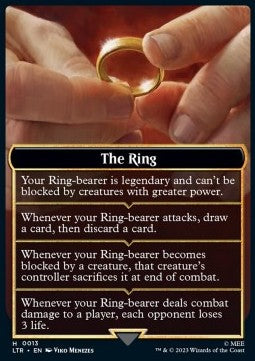 The Ring // The Ring Tempts You - The Lord of the Rings: Tales of Middle-earth: Extras (Token) [XLTR-H13] - JotaCards - Tu Tienda de TCG