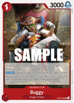 Buggy (OP03-008) - Pillars of Strength (Uncommon) [OP03-008] - JotaCards - Tu Tienda de TCG