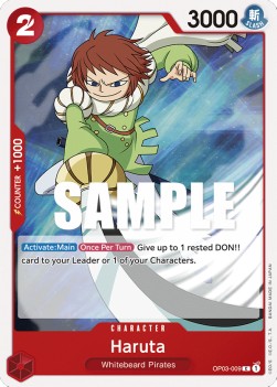 Haruta (OP03-009) - Pillars of Strength (Common) [OP03-009] - JotaCards - Tu Tienda de TCG
