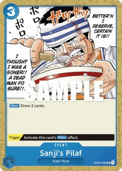 Sanji's Pilaf (OP03-056) - Pillars of Strength (Uncommon) [OP03-056] - JotaCards - Tu Tienda de TCG