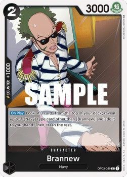 Brannew (OP03-089) - Pillars of Strength (Rare) [OP03-089] - JotaCards - Tu Tienda de TCG