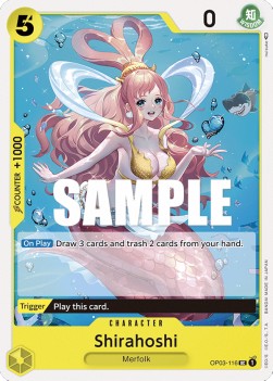 Shirahoshi (OP03-116) - Pillars of Strength (Uncommon) [OP03-116] - JotaCards - Tu Tienda de TCG
