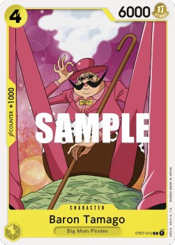 Baron Tamago (ST07-012) - Starter Deck: Big Mom Pirates (Common) [ST-07-012] - JotaCards - Tu Tienda de TCG