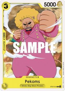 Pekoms (ST07-014) - Starter Deck: Big Mom Pirates (Common) [ST-07-014] - JotaCards - Tu Tienda de TCG