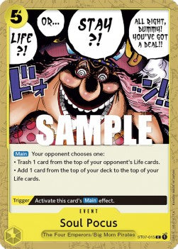 Soul Pocus (ST07-015) - Starter Deck: Big Mom Pirates (Common) [ST-07-015] - JotaCards - Tu Tienda de TCG