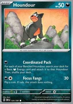 Houndour - Obsidian Flames (Common) [OBF-131] - JotaCards - Tu Tienda de TCG