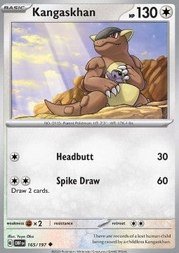 Kangaskhan - Obsidian Flames (Uncommon) [OBF-165] - JotaCards - Tu Tienda de TCG