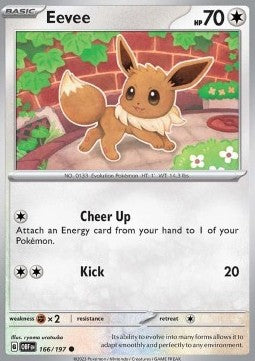 Eevee - Obsidian Flames (Common) [OBF-166] - JotaCards - Tu Tienda de TCG