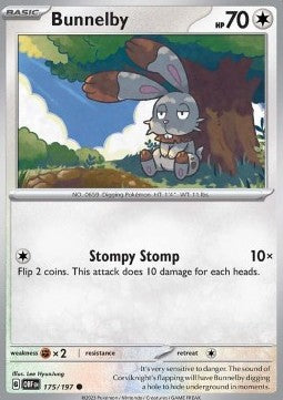 Bunnelby - Obsidian Flames (Common) [OBF-175] - JotaCards - Tu Tienda de TCG