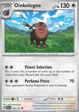 Oinkologne - Obsidian Flames (Uncommon) [OBF-184] - JotaCards - Tu Tienda de TCG