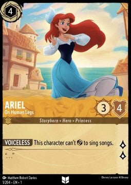 Ariel - On Human Legs - The First Chapter (Uncommon) [1TFC-1] - JotaCards - Tu Tienda de TCG