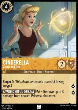 Cinderella - Gentle and Kind - The First Chapter (Uncommon) [1TFC-3] - JotaCards - Tu Tienda de TCG