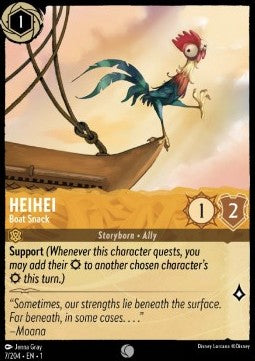 Heihei - Boat Snack - The First Chapter (Common) [1TFC-7] - JotaCards - Tu Tienda de TCG